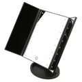 Folding Table LED Lamp Luminous Cosmetic Mirror