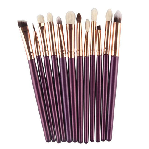 12Pcs Pro Makeup Brush Set