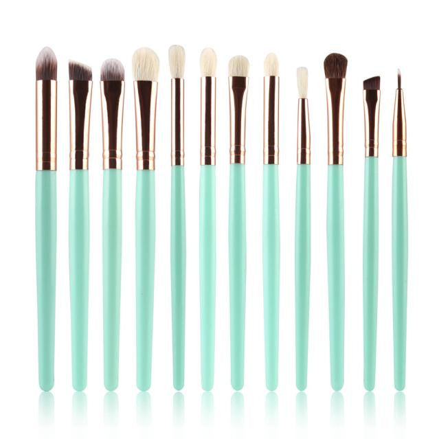 12Pcs Pro Makeup Brush Set
