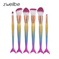 6/10/12/16PCS Pro Makeup Brushes Set