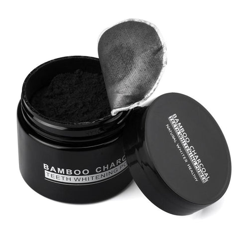 Teeth Whitening Powder - Natural Organic Activated Charcoal Bamboo Toothpaste